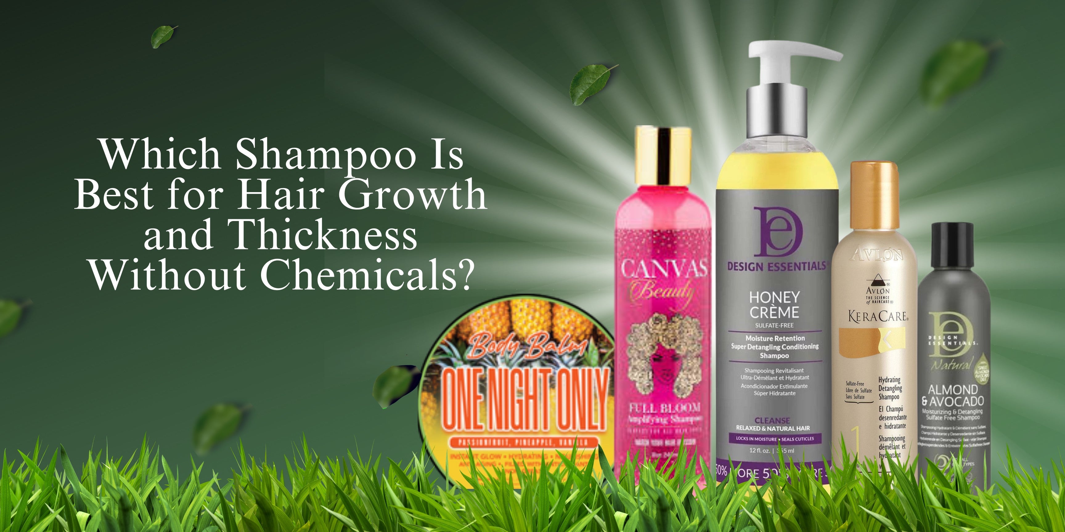 Which Shampoo is Best for Hair Growth and Thickness Without 