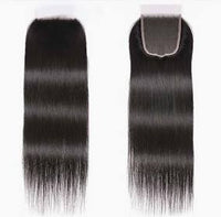5x5 HD Transparent Straight Lace Closure