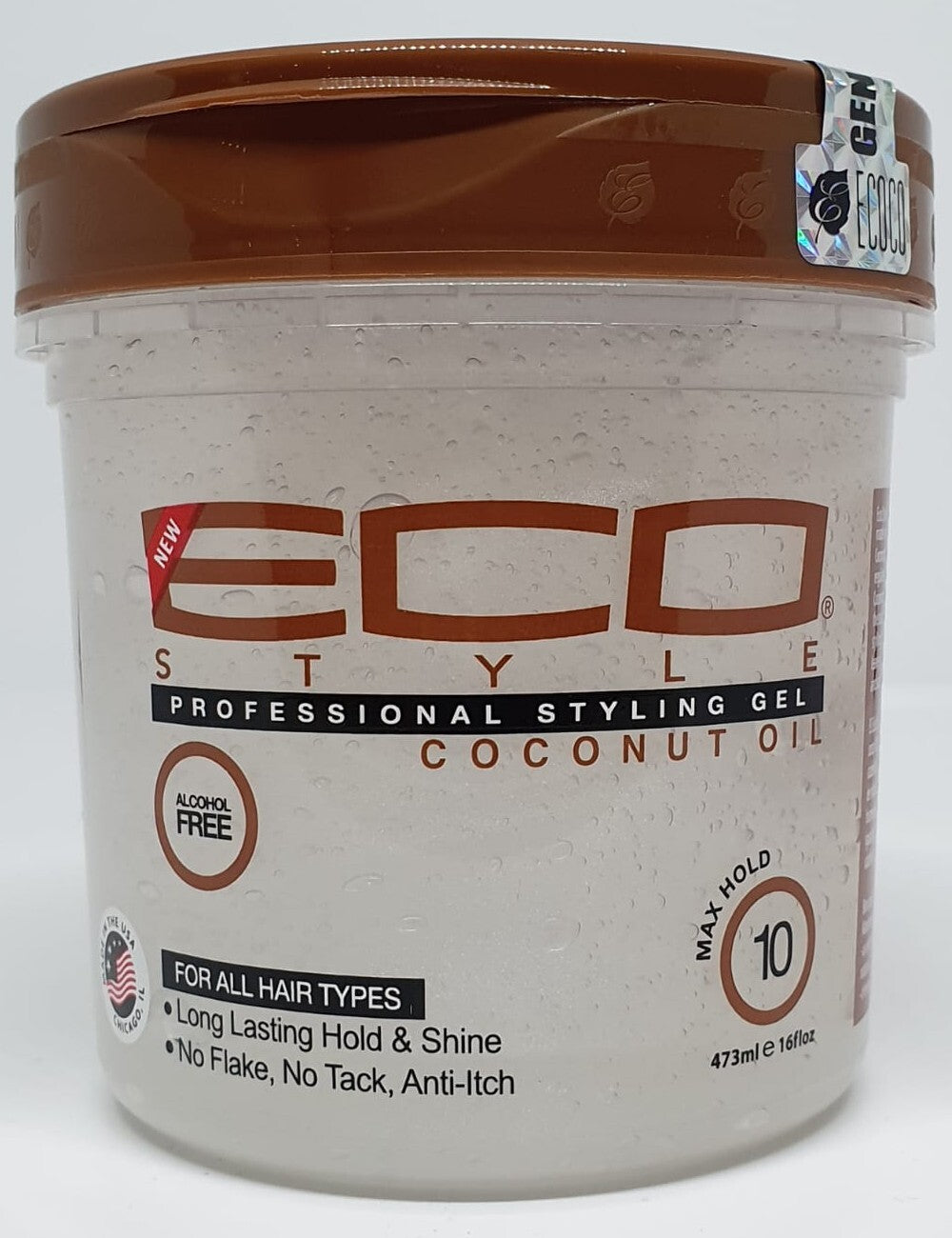 Eco Style Coconut Oil Styling Gel 16 Oz