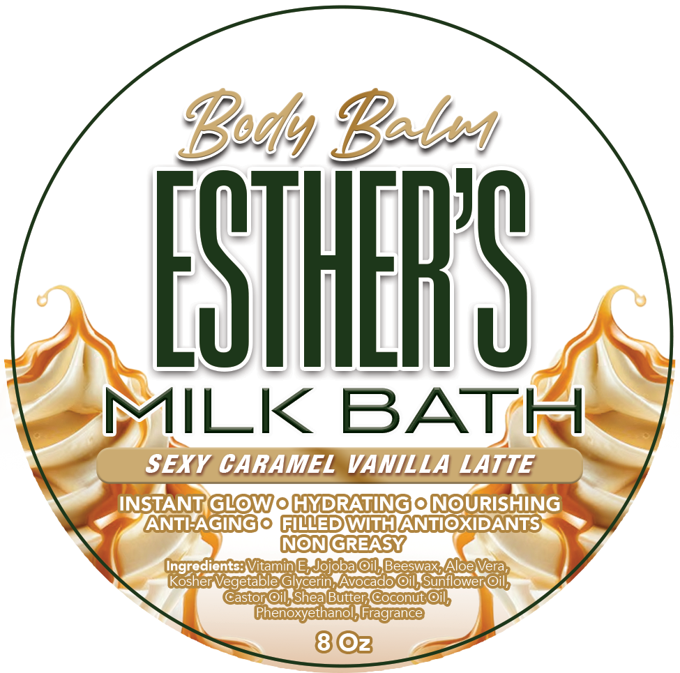 BODY BALM • Esther’s Milk Bath • Designer Inspired • Bianco Latte