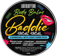 BODY BALM • BADDIE FORREAL FORREAL • Designer Inspired • 8 Oz Full Size Jar