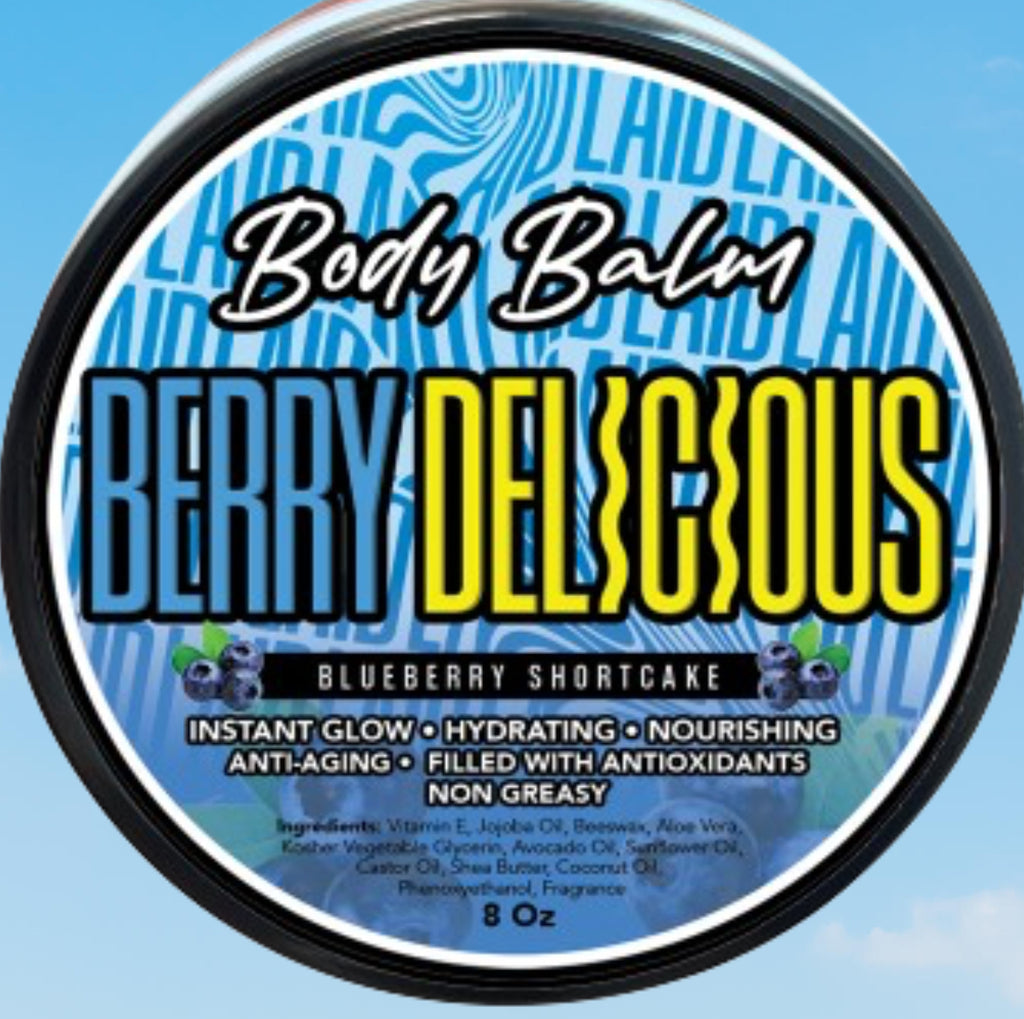 BODY BALM • Berry Delicious • Blueberry Shortcake