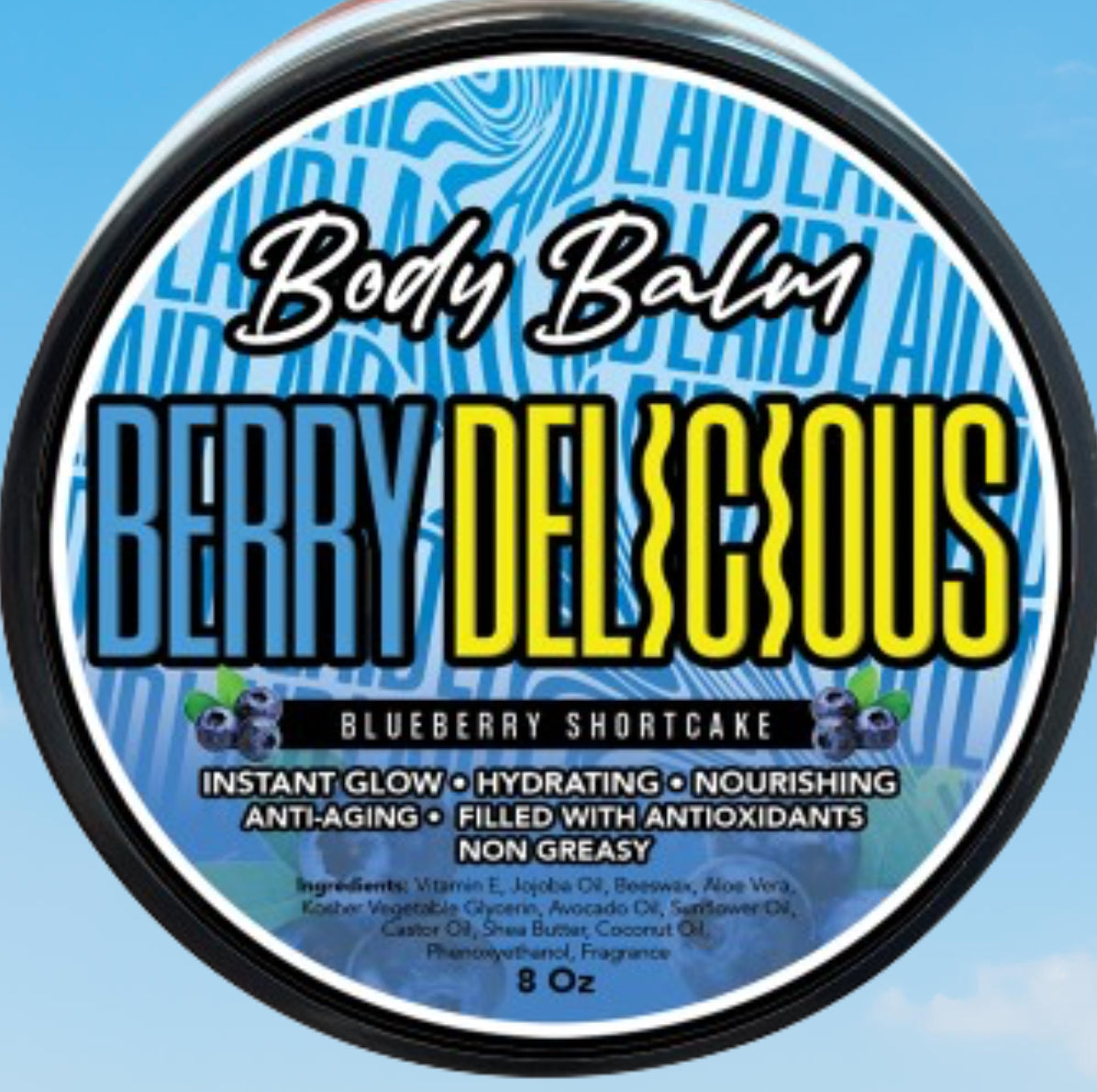 BODY BALM • Berry Delicious • Blueberry Shortcake