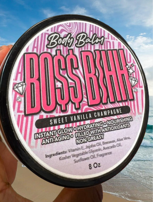 BODY BALM • BOSS BIHH • Sweet Vanilla Champagne