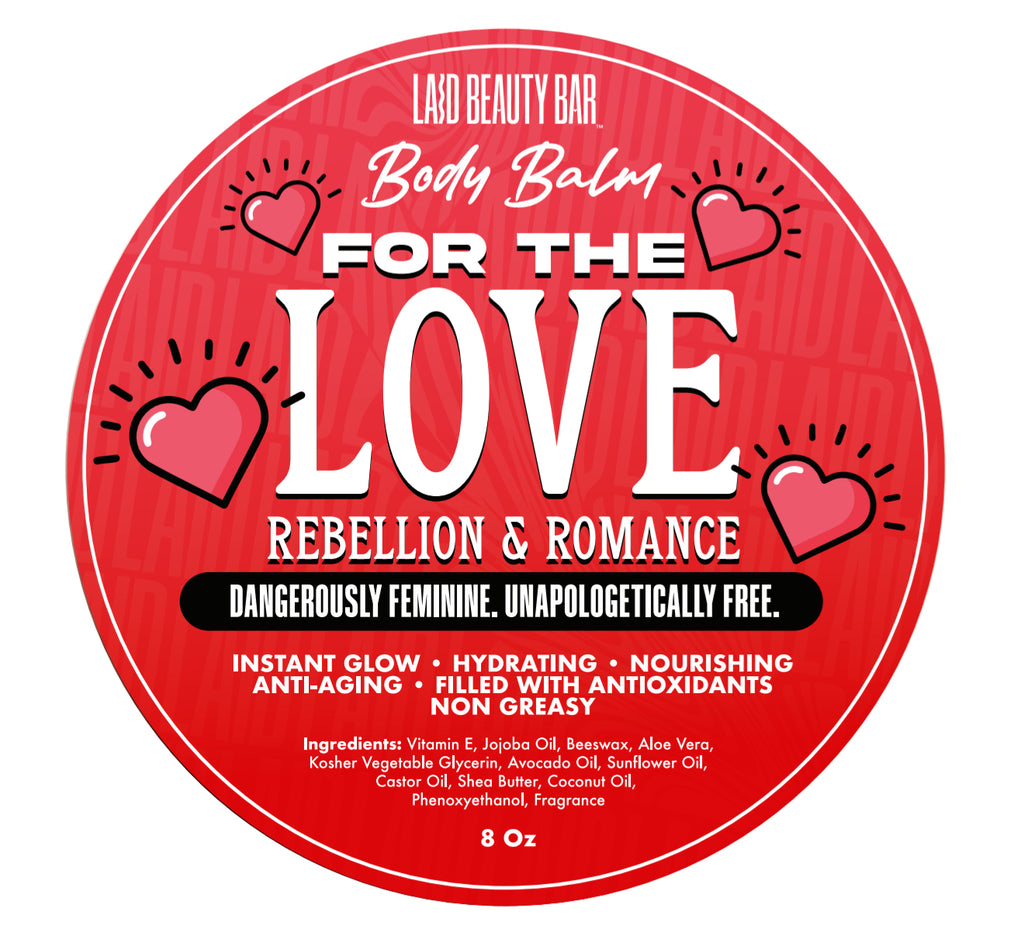 BODY BALM • FOR THE LOVE OF REBELLION & ROMANCE • Designer-Inspired by Valentino Born In Roma