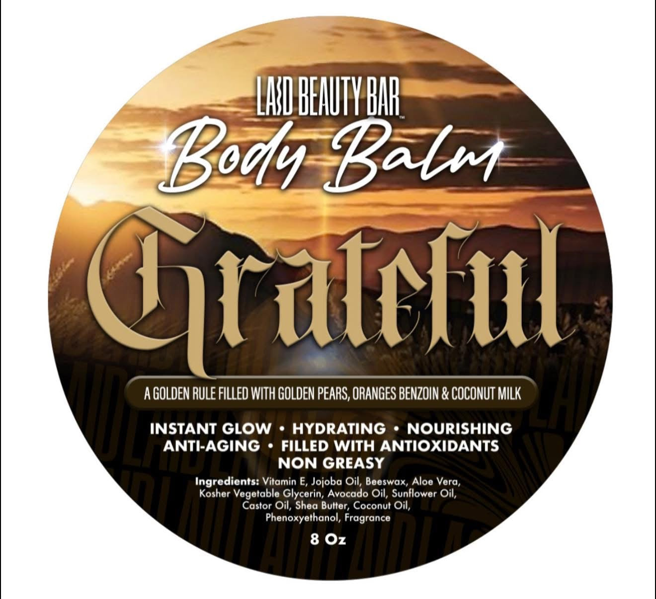 BODY BALM • GRATEFUL • Designer Inspired • PHLUR Golden Rule