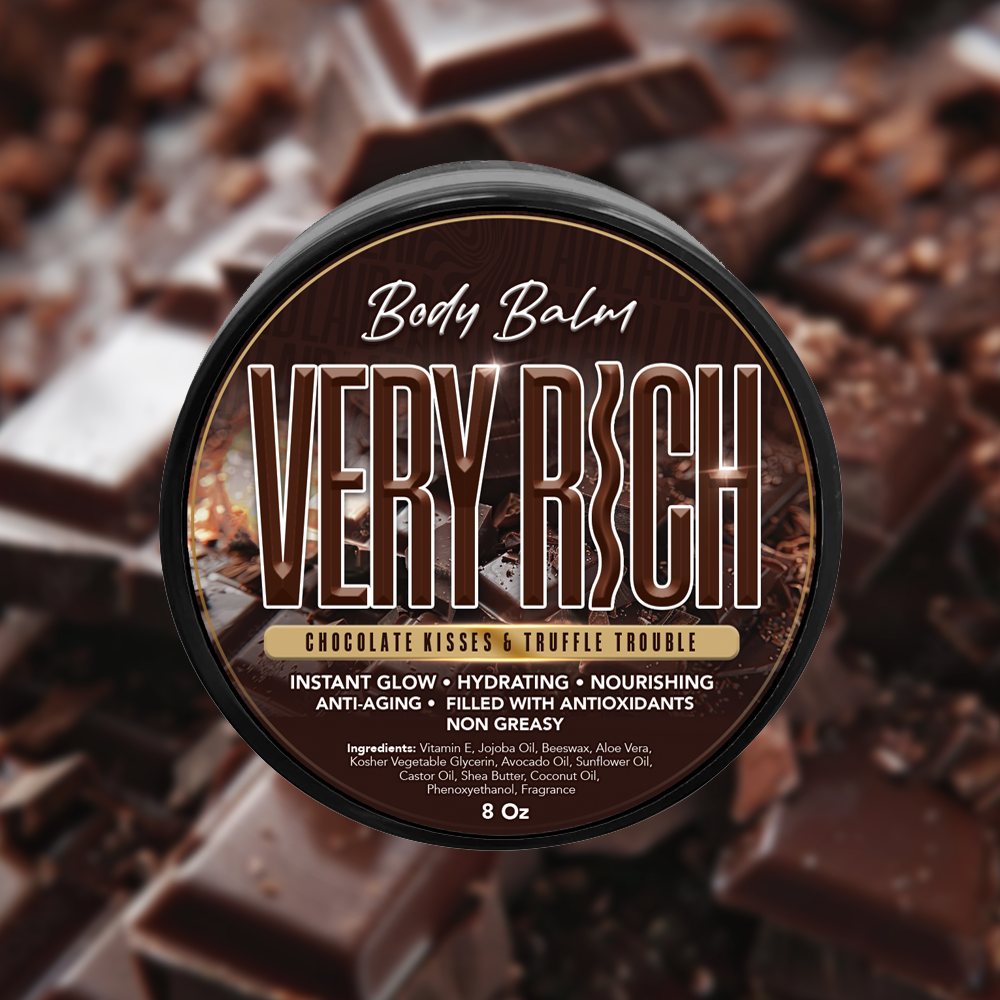 BODY BALM • 🍫 VERY RICH • Chocolate Kisses & Truffle Trouble