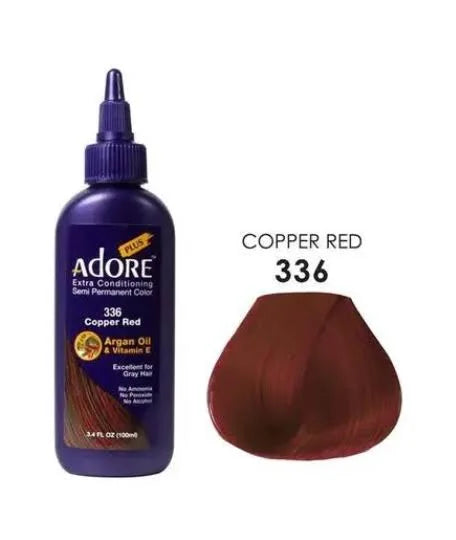 Adore Extra Conditioning Semi Permanent Color - 336 Copper Red