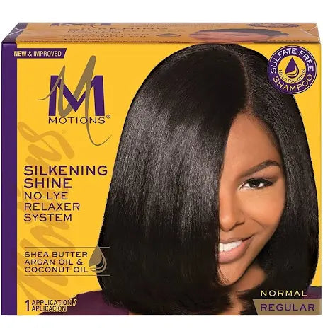 Motions Silkening Shine No-Lye Relaxer System - Regular