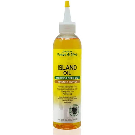 Jamaican Mango & Lime Island Oil Moringa Seed Oil + Manuka Honey 8 Oz