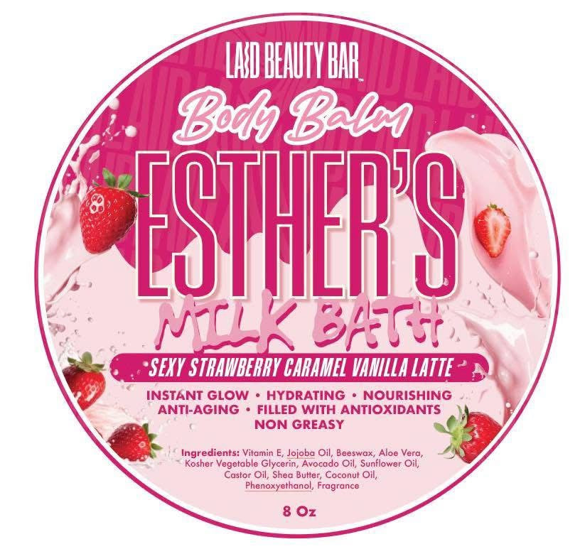 BODY BALM • Esther’s Milk Bath • Designer Inspired • Bianco Latte