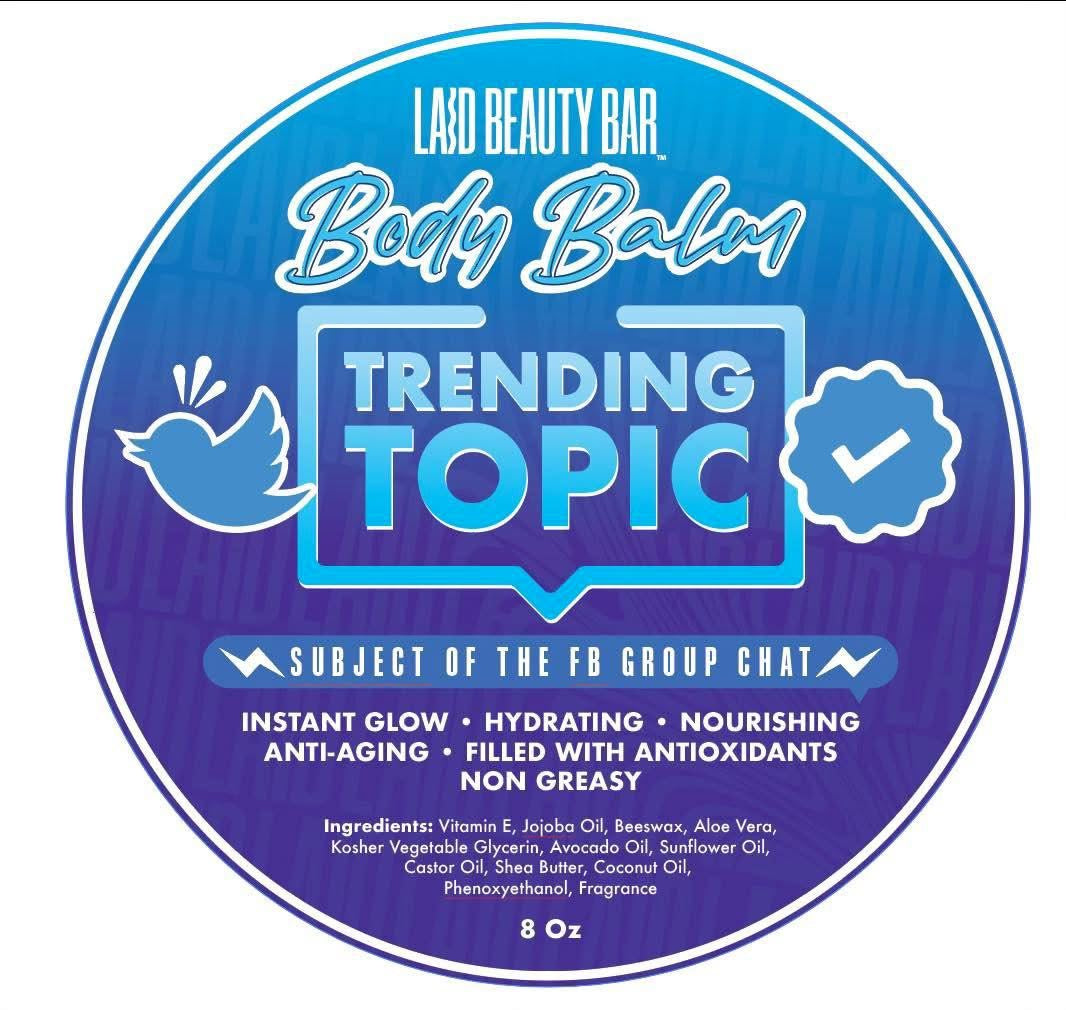 BODY BALM • Trending Topic • Blueberry Cotton Candy
