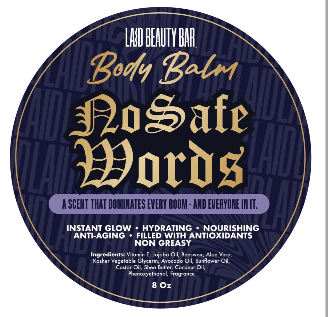 BODY BALM • No Safe Words