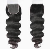 5x5 HD Transparent Straight Lace Closure