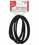 Donna Seamless Ponytail Holders 8 PCS Large