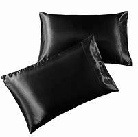 Deluxe Satin Pillow Case - Black