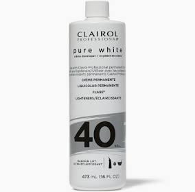 Clairol Professional Pure White Crème Developer 16 Oz - 40 Vol