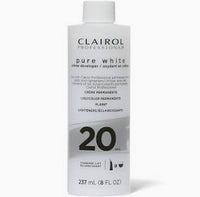 Clairol Professional Pure White Crème Developer 8 Oz - 20 Vol