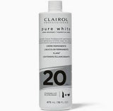 Clairol Professional Pure White Crème Developer 16 Oz - 20 Vol