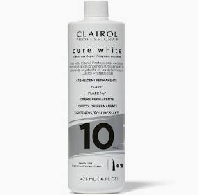 Clairol Professional Pure White Crème Developer 16 Oz - 10 Vol