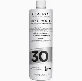 Clairol Professional Pure White Crème Developer 16 Oz - 30 Vol